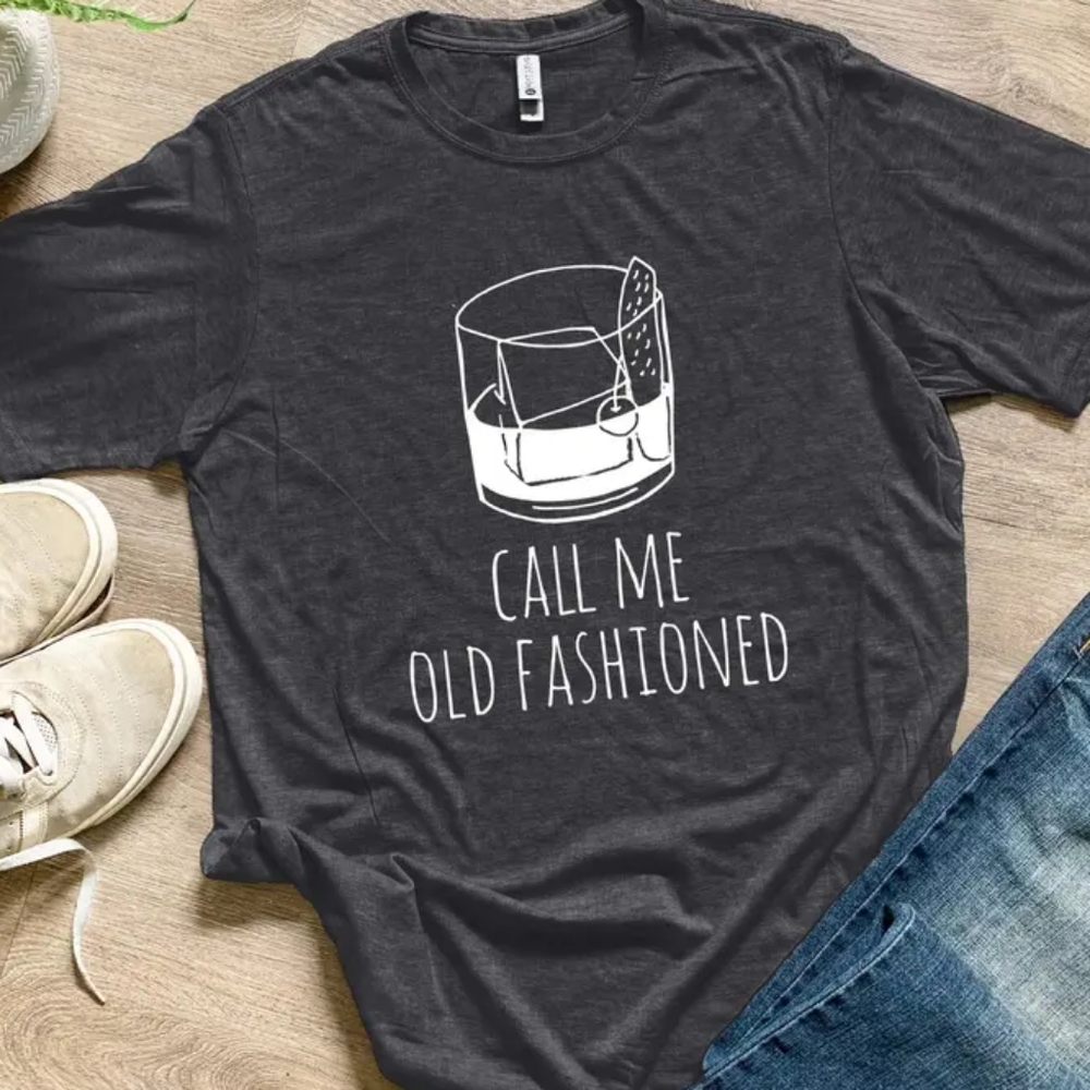 Call me old fashioned graphic tees